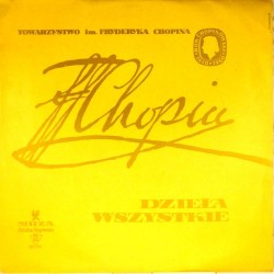 Пластинка Dzieła Wszystkie F. Chopin. Wszystkie Mazurki